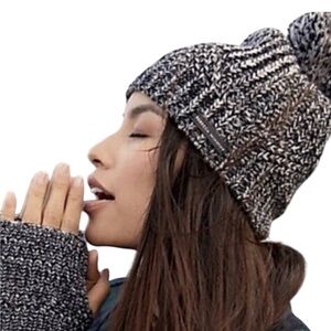Rebecca Minkoff Beanie Hat and Arm Warmer Gloves Set One Size Fits Most  NWT